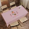Bonne Chance Kaki Flanelle Nappe Kaki Ruyi Bon Kaki Double Maison Salon Table de Salle à Manger Table Basse Table de Dortoir Nappe