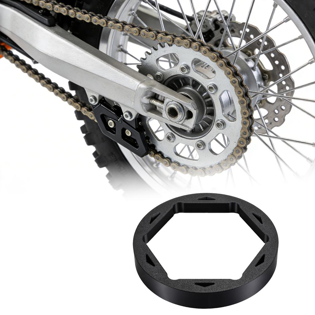 Off Road Motorbike Accessories Motorcycle Chain Protector Cap Chain Anti Collision Cushion Easy Installation