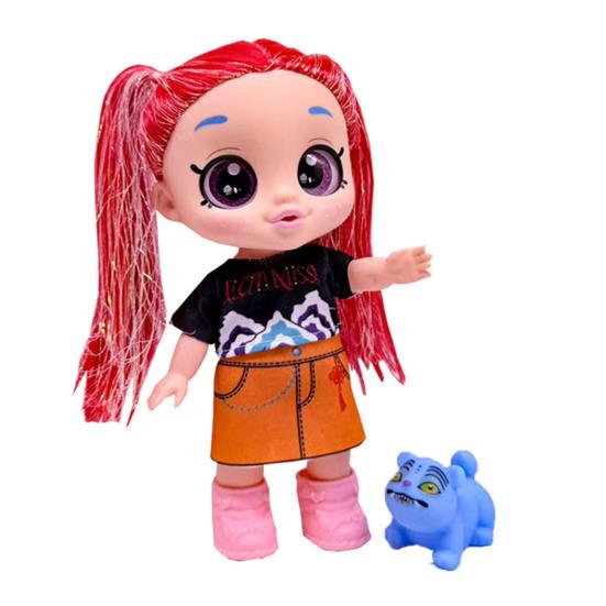 10 Inch Vinyl Doll 5 Joints 5D Translucent Eyes Vivid Expression Collectible Figure Kids Gift Desktop Decoration