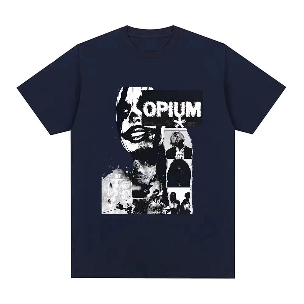 Rapper Playboi Carti TShirt Opium Ken Carson Destroy Lonely Gothic T Shirts Unisex Women 2026 Fashion Vintage Short Sleeve Top