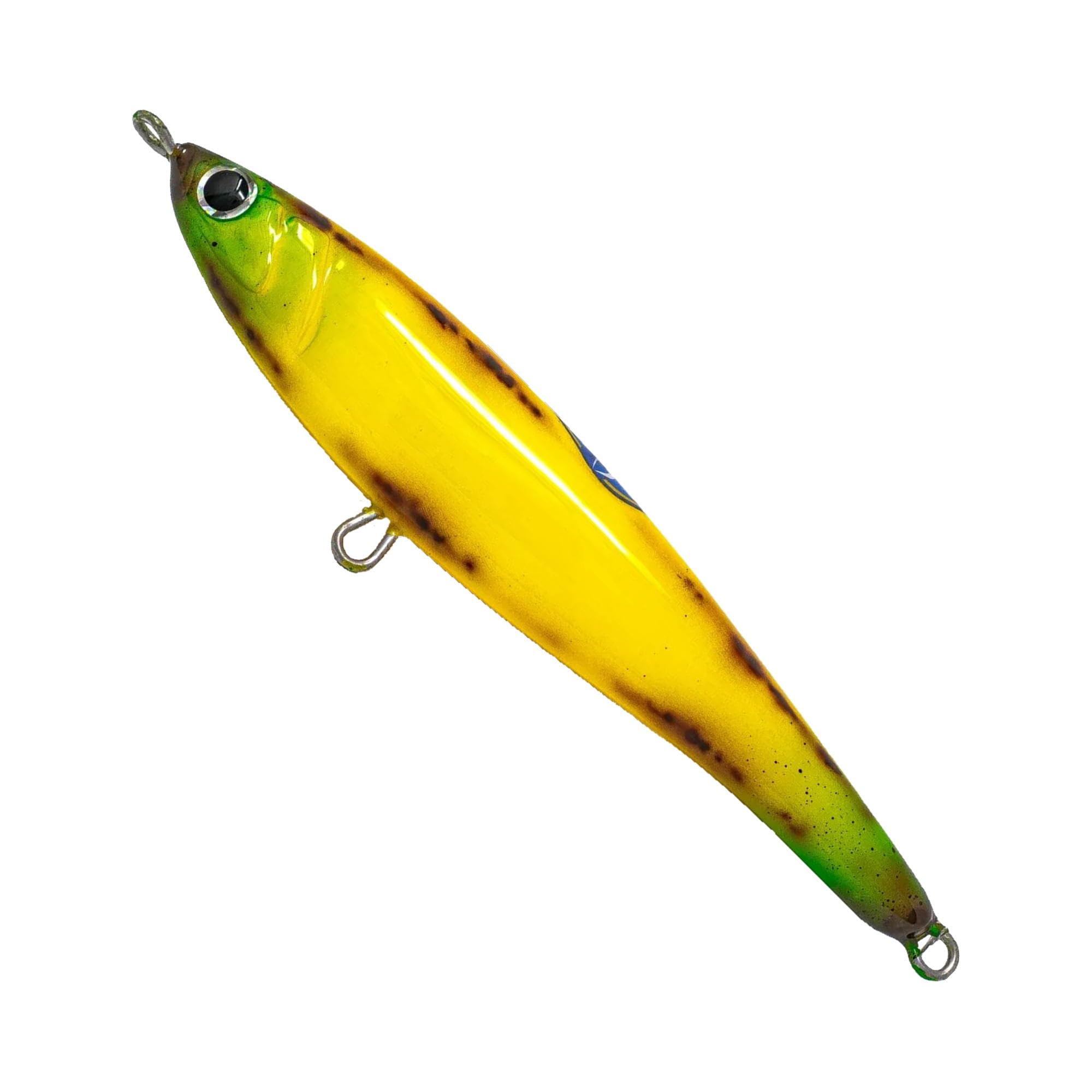 

Jack Fin Тонущий карандаш PELAGUS 165S Banana Кастомная приманка Ручная работа Луфарь Кастинг