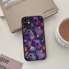Mandala Painting For iPhone 11 12 13 14 15 16 Pro Max Plus Matte Translucent Phone Cover