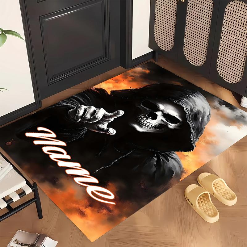Dark Gothic (19) Personalized name Office Carpet Stylish Decor for Living Room Bedroom Kitchen