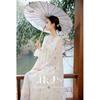 JK&JS Xijiangyue New Chinese Style Chiffon Printed Long Dress