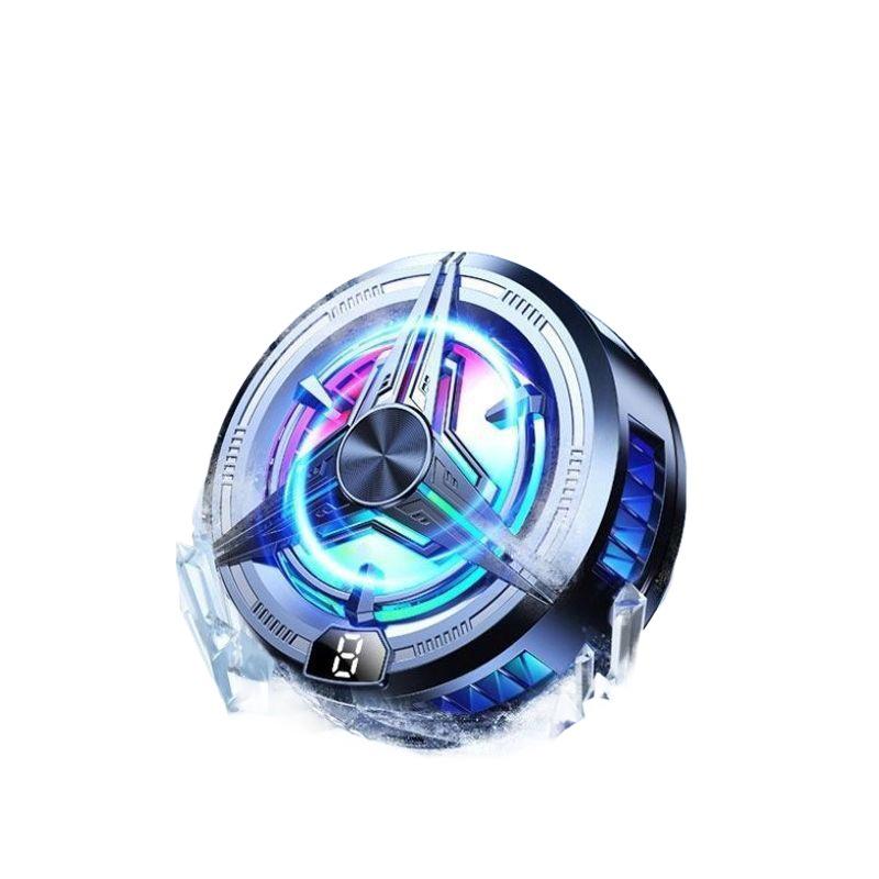 Universal Magnetic Phone Cooler: Silent Semiconductor Ice Cooling for E-Sports, Gaming, and Live Streaming.