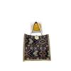 Retro Ethnic Style Lightweight Straw-Woven Linen Bucket Bag – Versatile Small Handbag for Snacks and Desserts