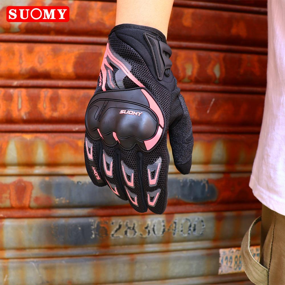 Motorcycle touchscreen gloves