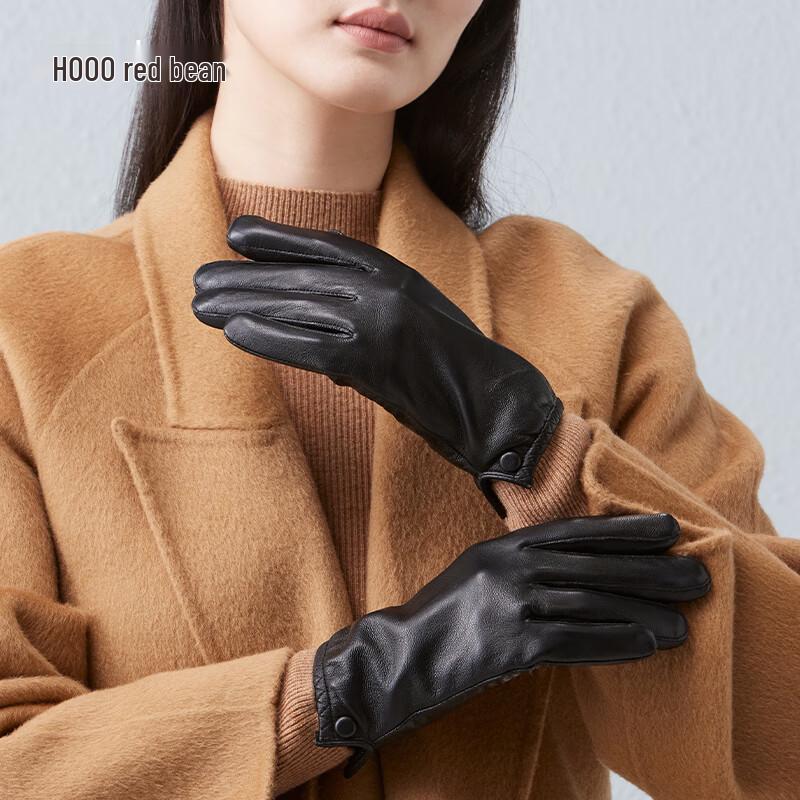 Hodo Women's Winter Sheepskin Touchscreen Gloves