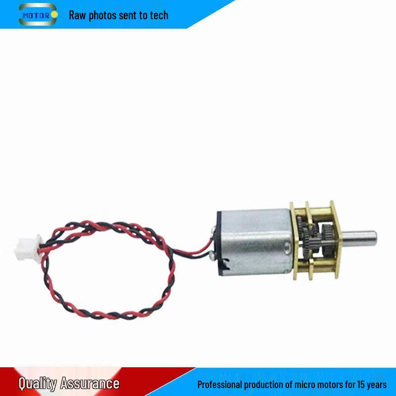 N20 Miniature High Torque Silent Gear Motor for Electronic Fingerprint Door Locks and Lifting Devices.