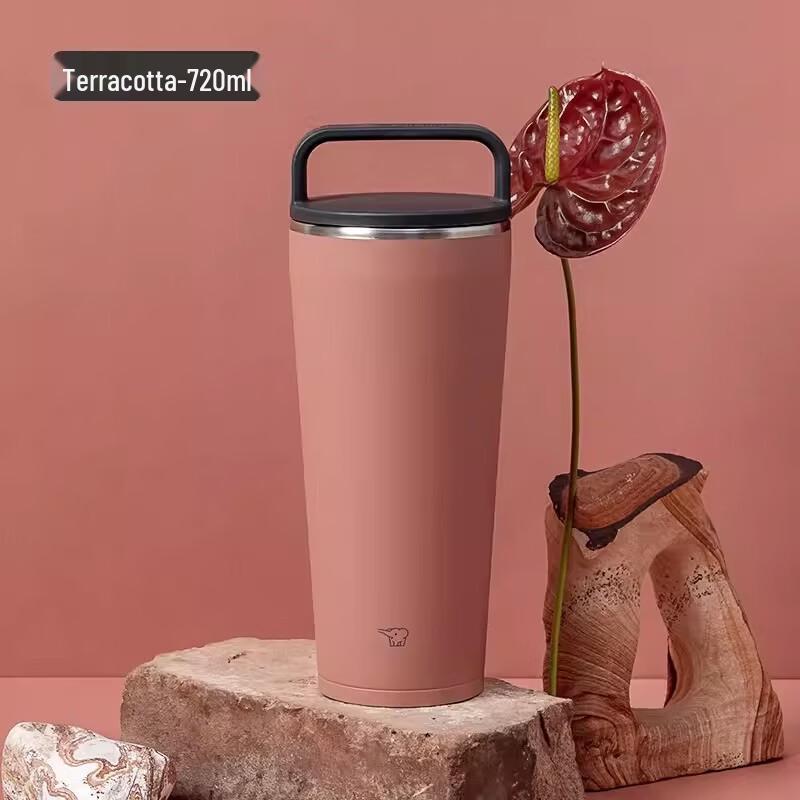 Zojirushi Wide Mouth Stainless Steel Insulated Travel Mug 720ml