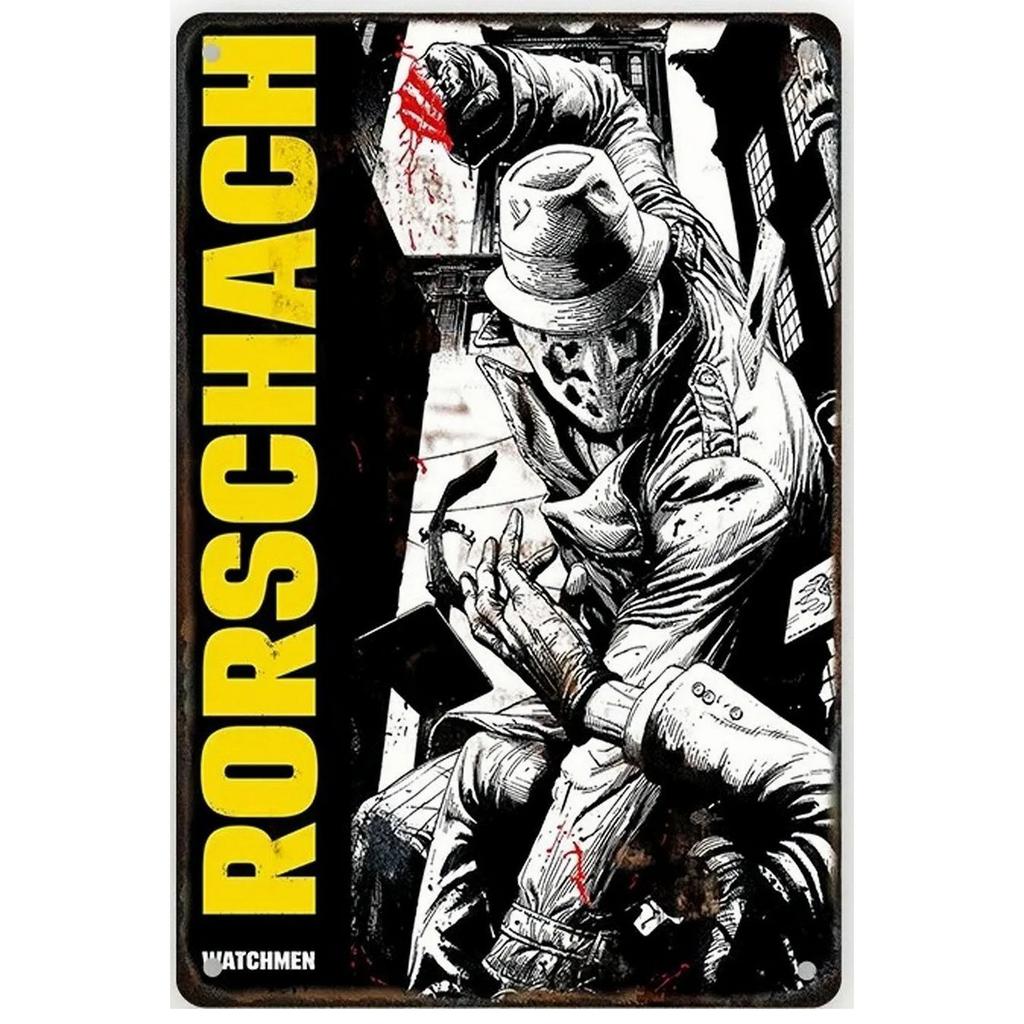 Vintage Metal Tin Signs Breaking Movie Wall Art Posters Plate Wall Decor for Home Film Bars Man Cave Cafe Clubs Garage Retro