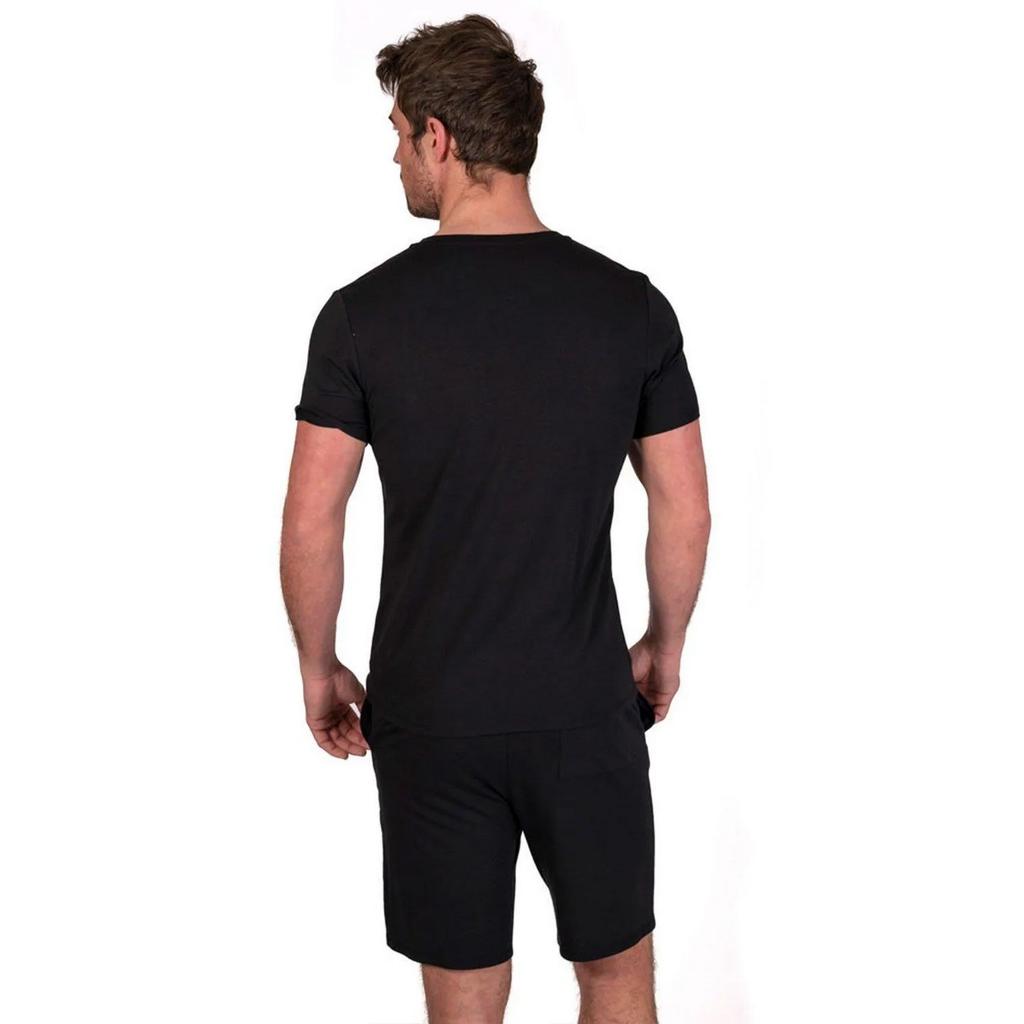 Light And Shade Mens Classic V Neck Pajama Set