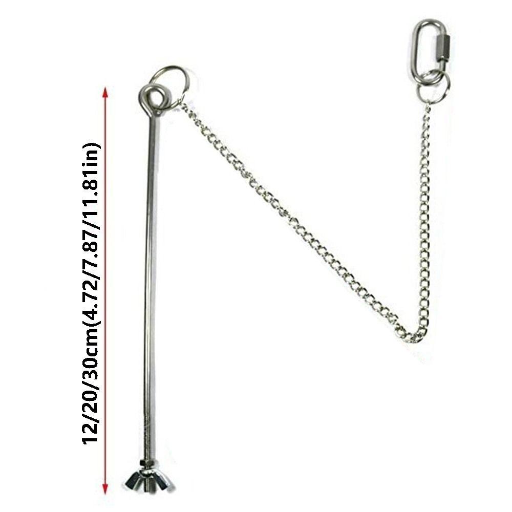 Adjustable Length Bird Cage Food Holder Rust-proof Chicken Veggies Hanging Feeder  Birds