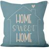Geometric & Floral Pattern Double-Sided Printed Pillow Cover Short Plush Suitable Living Rooms Bedrooms Sofa Throw Cushion Cover