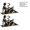 Snake Beauty Pen Holder Retro Desk Organizer Pen Cup Decorative Sexy Woman Pencil Holder for Study Bedroom Office