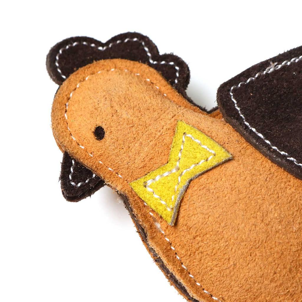 doggyman Cowhide Toothbrush Toy Kukku