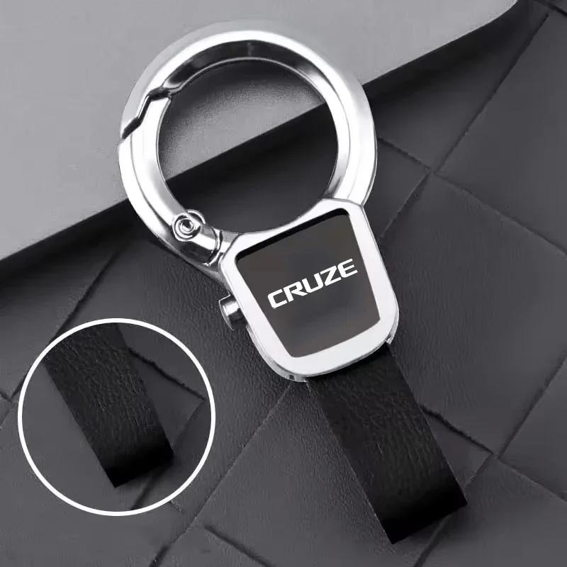 

Premium Metal Luxury Keychain For Chevrolet Cruze Logo Fashion Key Ring Pendant Metal Holder Auto Accessory Gift Car Keyring