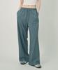 Mihebeu Casual Striped Wide Slacks Blue