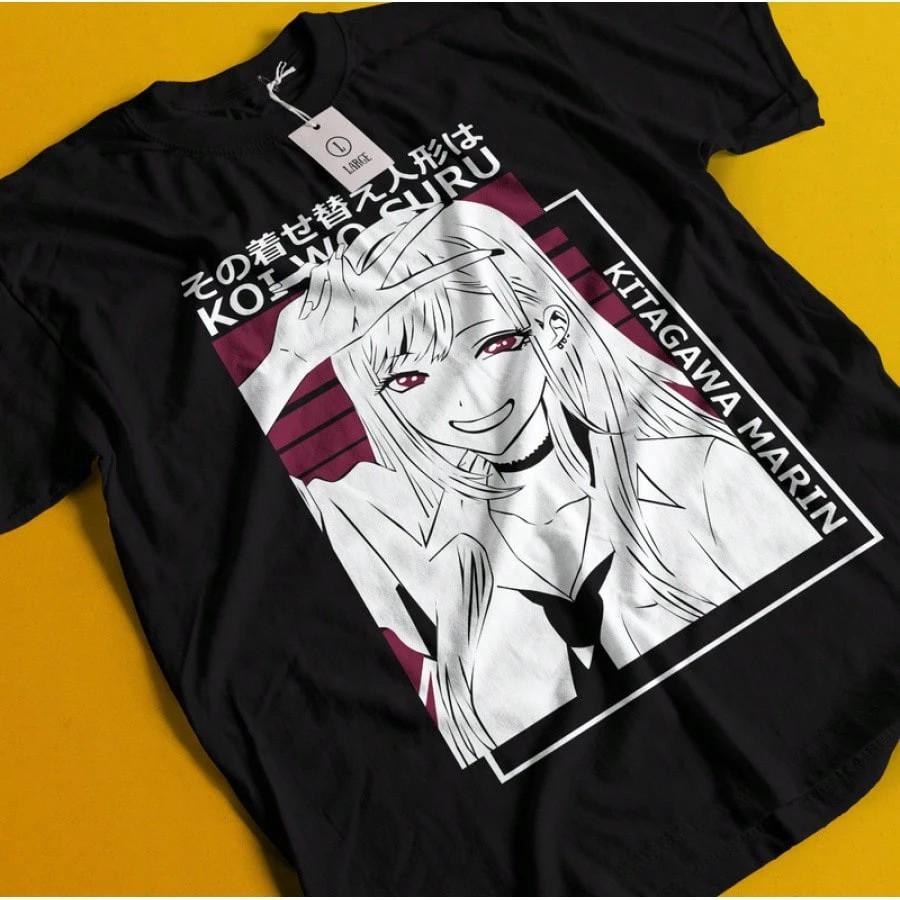 My Dress Up Darling Shirt Marin Kitagawa Anime Girl Japanese Style TShirt 22