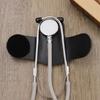 Hook Loop Closure Stethoscope Holder Clip Durable PU Leather Stethoscope Holder Magnetic Holder Compact Stethoscope Carry Case