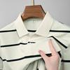 Dmo Short-sleeved POLO shirt, men's pure cotton breathable T-shirt, business casual lapel top