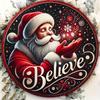 Vintage Metal Tin Sign for Holiday Party Home Decor