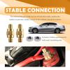 Brass Car Battery Connectors 3/8"-16 Threaded Battery Post Adapter  Battery Replacement