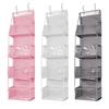 Door Storage Hanging Bag, Household 4-layer Bag, Toy Storage Bag Hanging Wall Underwear and Sundries Storage Hanger