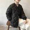 Geacă de puf fără guler pentru femei, toamnă și iarnă, nouă versiune coreeană, croială relaxată și stil ușor, jachetă scurtă