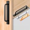 1Pcs Drawer Handle Aluminum Self-adhesive Handles For Easy Installation On Doors And Windows Without Drilling Window Door Handle