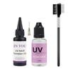 Tangle-Free UV Hair Kit: 2X Faster Remover + 30g Glue & Spares | Invisible Extensions Comb | Salon & Home Use