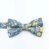 Floral Cotton Bowtie Elephants Whales Flower Pattern Parent Children Family Set Colorful Butterfly Wedding Party Accessory Gifts