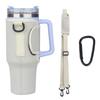Water Bottle Carrier Bag for Stanley 40/30 oz Tumbler with Phone Pocket Strap Water Bottle Pouch for Stanley Cup Accessories