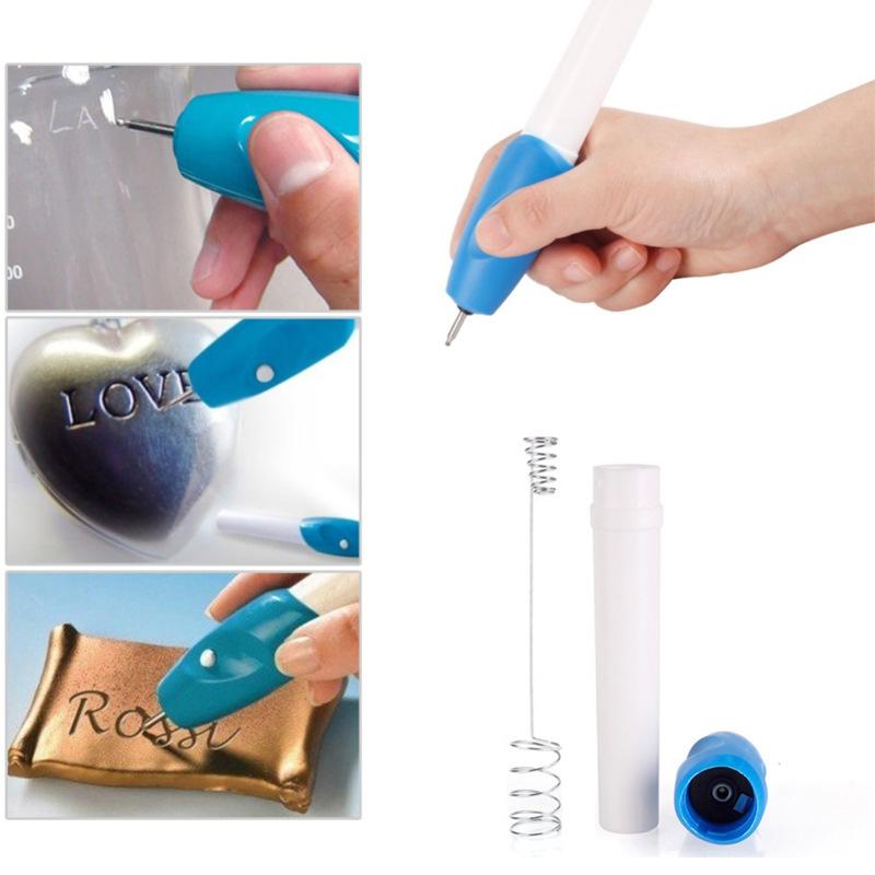 Mini Electric Engraving Pen Cordless Electric Precision Etching Engraving Pen Writing Carve Tool