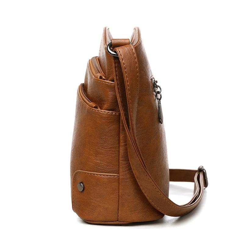 Retro small bag New fashion women's bag Trend women's shoulder bag Casual simple messenger bag