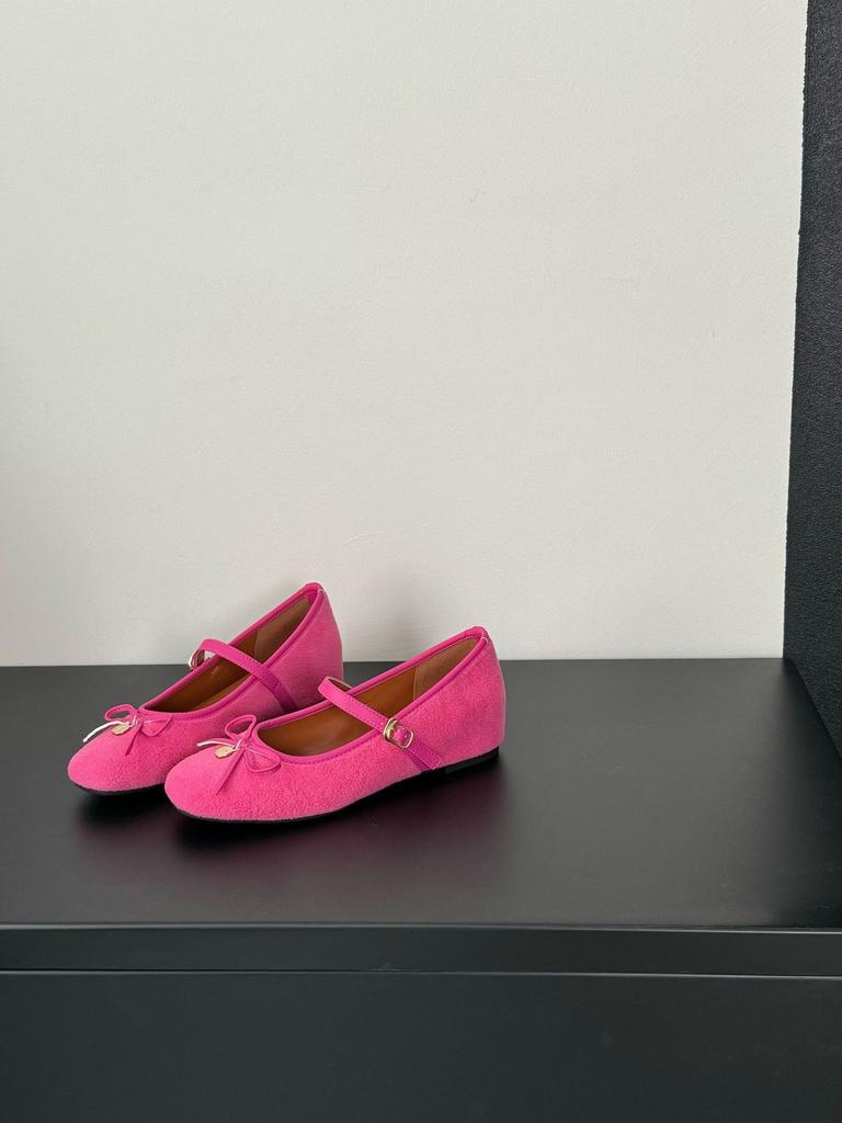 Mary Jane Shoes Women's 2025 New Summer Bow Soft Sole Single Shoes with Skirts Beautiful Commuter Small Heels