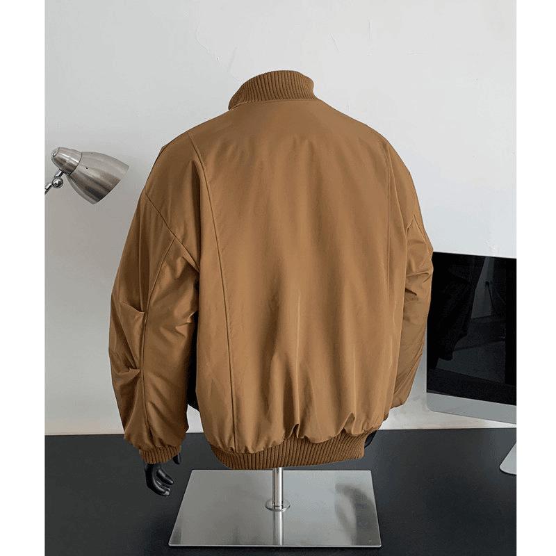 Men's American-Style Cotton Pilot Jacket: Autumn/Winter Slim Fit, Thickened Warm Outerwear