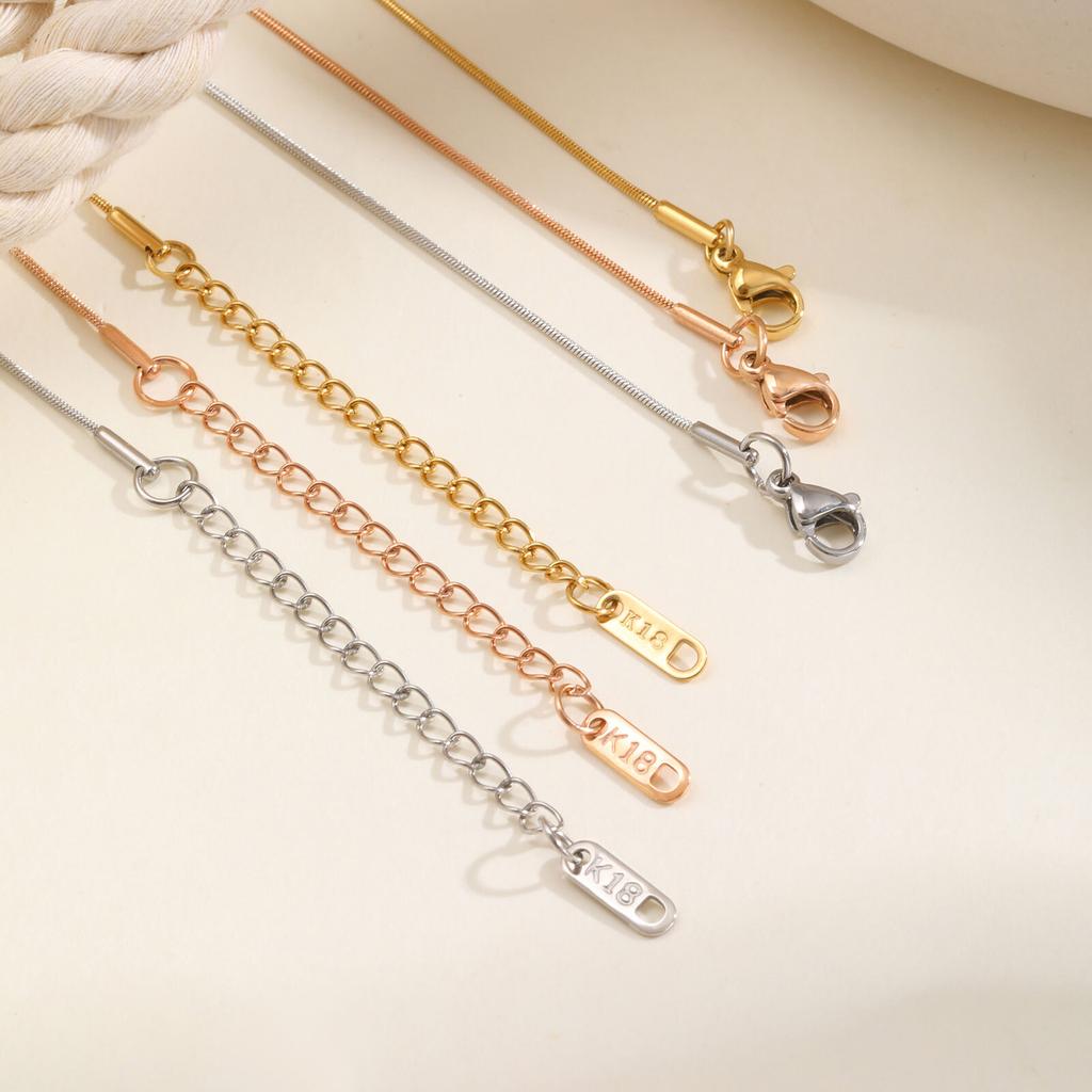 Stainless Steel Snake Chain Anklet Bracelets for Women, Waterproof Foot Chain Anklets Gold Plated, Summer Beach Jewelry