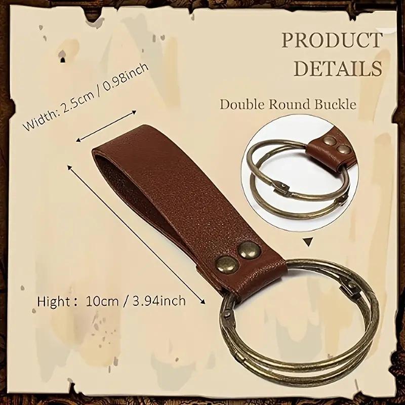 Cosplay Medieval Retro Belt Renaissance Waist Bag Viking Knight Skirt Clip Keychain Halloween Role-playing Prop