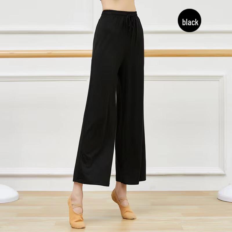 Women s High-Waist Wide-Leg Stretchy Dance & Yoga Pants