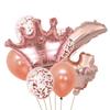 Gold Crown Balloon Set for First Birthday Party Decorations