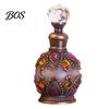 Portable Essential Oil Bottle 15ML Vintage Luxury Refillable Perfume Bottle, & Fragrance Glass Dispenser Dubai Arabian Style Empty Container