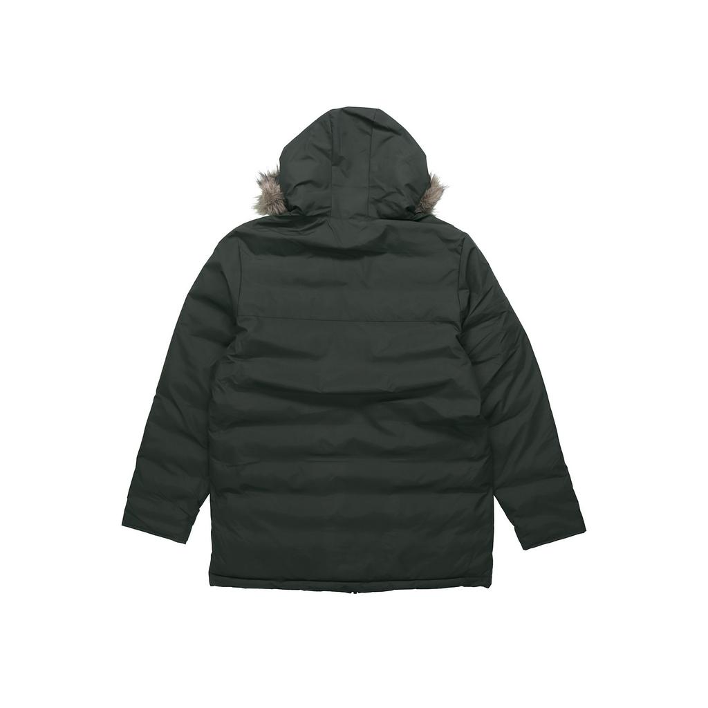 Adidas Xploric Parka Windproof Warm Hooded Cotton Jacket Men Outerwear Gray-Green DZ1432