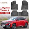 LUTEHIL For Hyundai Tucson L 2024-2025 All-Weather TPE Floor Mat Trunk Mat Carpet Cover Automotive Interior Accessories