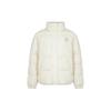 MLB Down Jacket Short Unisex Milk White 3ADJB0116-50CRS