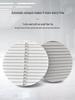 Round Aluminum Alloy Self-Closing Air Vent Louver Fan for Indoor Exhaust Systems