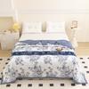Floral Style Duvet Summer Thin Quilt Skin-friendly Bedspread Air Conditioning Blanket Edredones Adults Kids Room Comforter Quilt