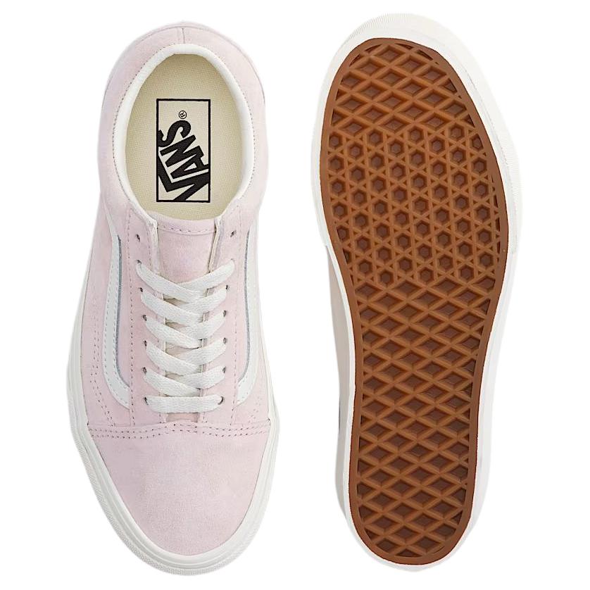 Vans Old Skool Platform Comfortable Fit Skate Shoes Unisex Sneakers Light-Petal-Pink VN0009PZGSF