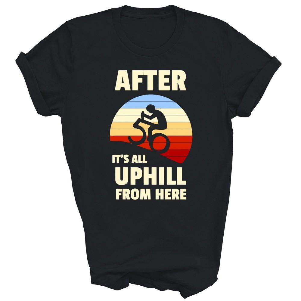 

50th Birthday Mountain Bike Tour Cycling Rider Unisex Shirt Gift 4XL