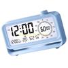 KX4B Educational Alarm Clock with 60 Minutes Visual Timers LCD Display Rechargeable Nightlight for Kids Time Management Tool
